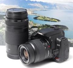 【送料無料】Canon EOS Kiss Digital X ダブルレンズセット