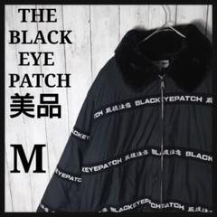 未使用　ブラックアイパッチ　ナイロンコート　ロゴプリント　総柄　オーバーサイズ BLACK EYE PATCH／ブラック アイパッチ】を神戸・明石エリアで