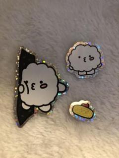 MINITEEN ウジ ビョプリ ポーチ ピンバッジ ミニティーン グッズ KPOP Miniteen Cartoon Character Silicone Keychain Keyring