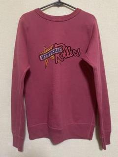今年も話題の hysteric glamourトレーナースウェット，ピンク色，サイズ:S トップス