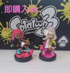 スプラトゥーン amiibo ガール ネオンピンク ヒメ 初期化済 テンタクルズ
