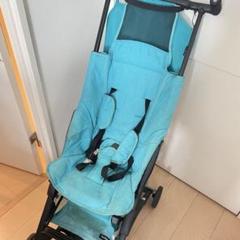 POKET 折りたたみ式ベビーカー ターコイズ