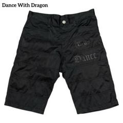 Dance With Dragon ハーフパンツ ゴルフパンツ ブラック 3