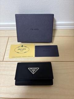 【LEAO】PRADA レザーキーケース 黒 LEAO様専用】PRADA レザーキーケース 黒 - メルカリ