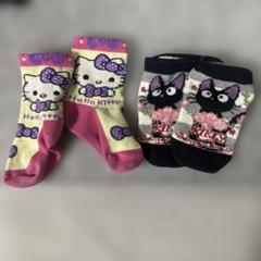 魔女の宅急便　ハローキティ 靴下セット　〜19センチ