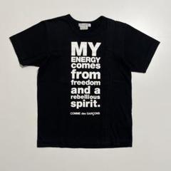 COMME des GARÇONS 半袖Tシャツ カットソー ブラック S