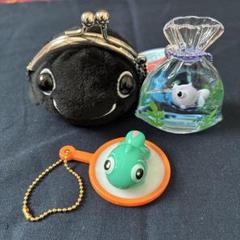 ミニ巾着袋⭐️金魚オイルチャーム⭐️キーチェーン⭐️インテリア⭐️21個セット⭐️ 夏⭐️かわいいミニ巾着袋型⭐️ミニ金魚鉢⭐️オイルチャーム