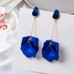 ピアス　ベリーダンス 社交ダンスピアス アクセサリー 衣装 花びら　大きめピアス