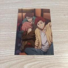 free! 鴫野 貴澄 劇場版free! 入場者特典 コースター 色紙 劇場版Free! 入場者特典ブロマイド 椎名旭・遠野日和・鴫野貴澄