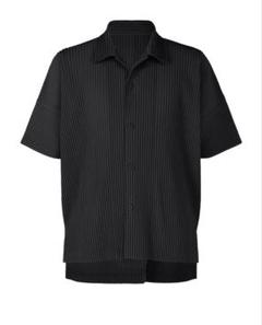 新品　HOMME PLISSE ISSEY MIYAKE 半袖シャツ　黒