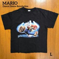 00s MARIO × Dance Dance Revolution Tシャツ