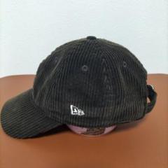 NEWERA　ダークブラウン コーデュロイ キャップ