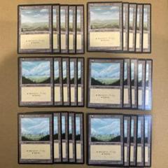 MTG 4ED 日本語黒枠 基本土地 平地 3種合計30枚 - メルカリ