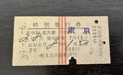 硬券 国鉄準急券・普通急行券・特別急行券10枚セット全て使用済み(1B) 国鉄特急・急行・準急・指定席券