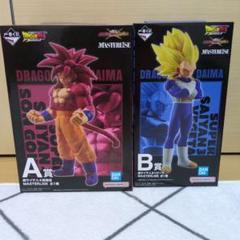 2025年最新】一番くじ ドラゴンボール b賞 孫悟空vsベジータの
