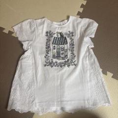 家刺しゅう半袖Tシャツ 120センチ