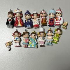 【全種コンプ】ミニミニペコちゃんキーホルダー　コンプリート　56個 全種コンプ】ミニミニペコちゃんキーホルダー コンプリート 56個