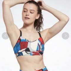 Reebok　Lux Perform Graphic Strappy Bra