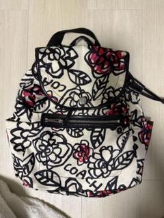 COACH 花柄リュック バックパック