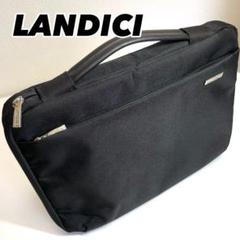 美品 ￼ビジネスバック パソコンバッグ 黒 手提げ付き ロゴ入