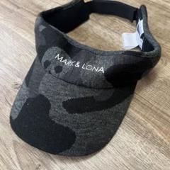 週末セール☆MARK&LONA マーク&ロナ☆ サンバイザーリボン付きブラック MARK&LONA サンバイザー＆ゴルフシューズのご紹介