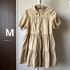 ZARA ティアードシャツワンピースsizeM