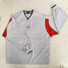 【即戦力】Nike ウィンドブレーカー L グレー/レッド