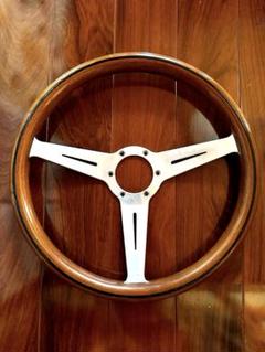 ナルディ　クラシック　36π ハンドル ステアリング CLASSIC ウッド/ポリッシュスポーク（36φ）N120 - NARDI