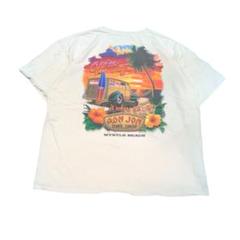 00年代 y2k ronjon Tシャツ イエロー 古着 サーフTシャツ 横乗り