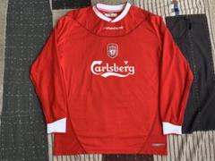 リヴァプール　リーボック　スウェット　サッカー　ユニフォーム　古着　90s リヴァプール リーボック スウェット サッカー ユニフォーム