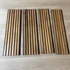 sotto吸音パネル　オーク　未使用3枚+余り2枚 sotto吸音パネル 未使用3枚 - メルカリ