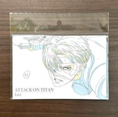 ラスト１点 超貴重！進撃の巨人 リヴァイ イラストカード 原画集 進撃の巨人 Season 2 原画集 リヴァイ 限定特典イラストカード付き