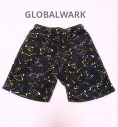 GLOBAL WARK ハーフパンツ ペイント柄