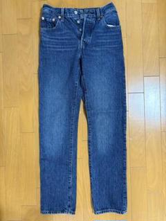 Levi's 501濃い青 ハイウエストデニム　W24 L30（1〜2回使用）