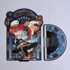 匿名配送】あんスタ☆朱桜司☆中国☆缶バッジ☆星之所向☆花窓