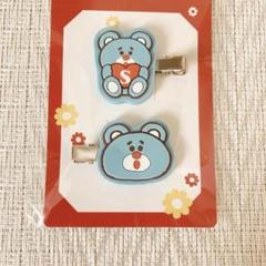 ［新品］キャンドゥ　スイマー　前髪クリップ　くま