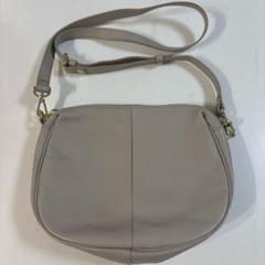 超美品ラシット長財布入るセンターシームレザーショルダーバッグ