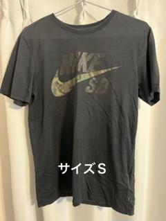 Nike SB DRI-FIT ブラック Tシャツ 迷彩ロゴ　サイズs カモフラ