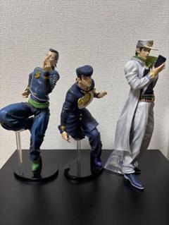 ジョジョ一番くじ ①A賞 仗助②B賞 億泰 ③Ｄ賞 承太郎 3体セット ジョジョ一番くじ ①A賞 仗助②B賞 億泰 ③D賞 承太郎 3体