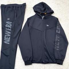 NEWERA ニューエラ セットアップ ジャージ フード デカロゴ Lサイズ