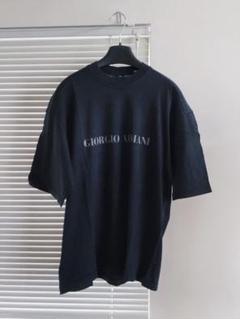 【GIORGIO ARMANI LE COLLEZIONI】Tシャツ黒M-L程度