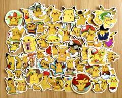【新品】ポケモンピカチュウシール　60枚のサムネイル