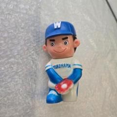 横浜大洋ホエールズ ソフビ 貯金箱 太陽神戸銀行 プロ野球人形