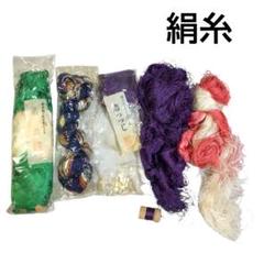 道明組紐　帯締め糸５点と半巾分の桃山柄１点 道明組紐帯締め糸5点と半巾分の桃山柄1点