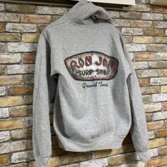 大人気☆RON JON☆ロンジョン☆パーカー☆フーディ☆旧タグ☆裏起毛☆綿☆白！ 大人気☆RON JON☆ロンジョン☆パーカー☆フーディ☆旧タグ☆裏