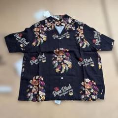 A BATHING APE 半袖アロハシャツ Mサイズ ☆激レア☆APE × kaws 半袖 シャツ アロハ シャツM シャーク