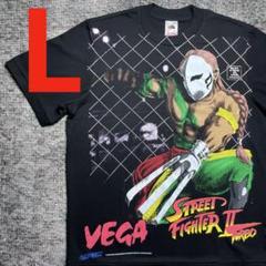ストリートファイター2 バルログ ゲーム game レトロ スト2 Tシャツ 黒