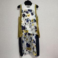 【新品】muller of yoshiokuboノースリーブワンピース　結婚式