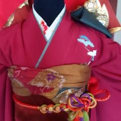 332 振袖フルセット 正絹 ピンク桃 パステル 銀彩 駒刺繍 暈し染め 332 振袖フルセット 正絹 ピンク桃 パステル 銀彩 駒刺繍 暈し染め