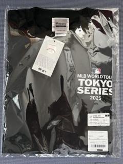 MLB 東京シリーズ2025 開幕戦和文字Tシャツ 黒 Lサイズ 未使用品М】MLB 東京シリーズ2025○和文字Tシャツ○黒 - メルカリ